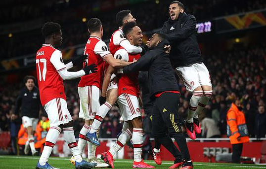 英媒:若本赛季英超因疫情而提前结束 阿森纳有望进军下赛季欧冠 英媒:若本赛季英超因疫情而提前结束 阿森纳有望进军下赛季欧冠