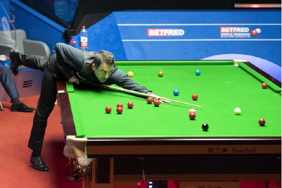 2-7落后13-10逆转!奥沙利文第12次打进世锦赛四强 2-7落后13-10逆转!奥沙利文第12次打进世锦赛四强