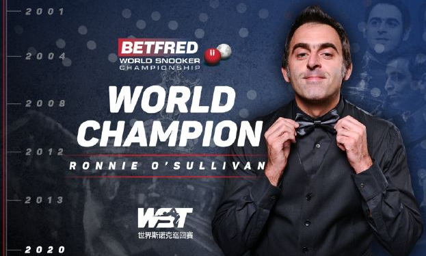 一边倒!奥沙利文18-8横扫威尔逊 夺世锦赛第六冠 一边倒!奥沙利文18-8横扫威尔逊 夺世锦赛第六冠