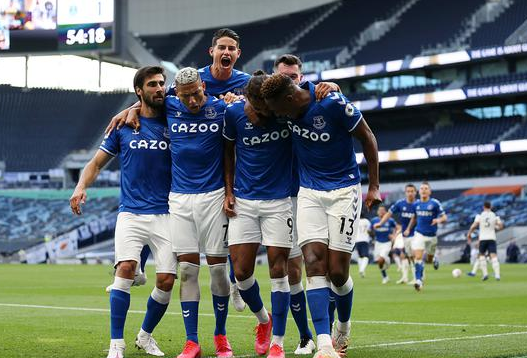 英超-热刺主场0-1不敌埃弗顿 凯恩孙兴慜哑火J罗首秀 英超-热刺主场0-1不敌埃弗顿 凯恩孙兴慜哑火J罗首秀