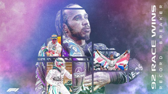 92冠超越舒马赫独占第一 小汉：曾经只能是梦想