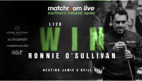 奥沙利文：北爱赛7局4胜没意义 丁俊晖也专注大比赛