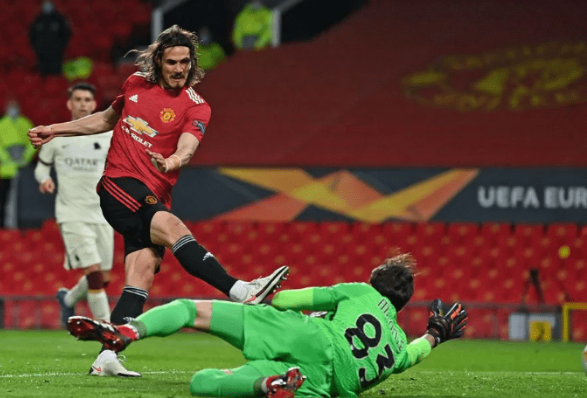 欧联-曼联6-2大胜罗马 卡瓦尼造5球B费两射两传 欧联-曼联6-2大胜罗马 卡瓦尼造5球B费两射两传