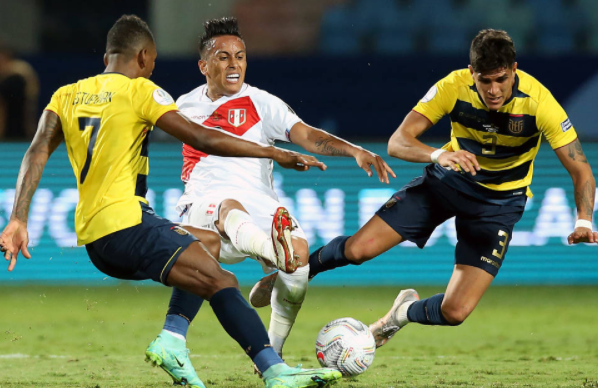 美洲杯-秘鲁连追两球2-2厄瓜多尔 拉帕杜拉破门 美洲杯-秘鲁连追两球2-2厄瓜多尔 拉帕杜拉破门