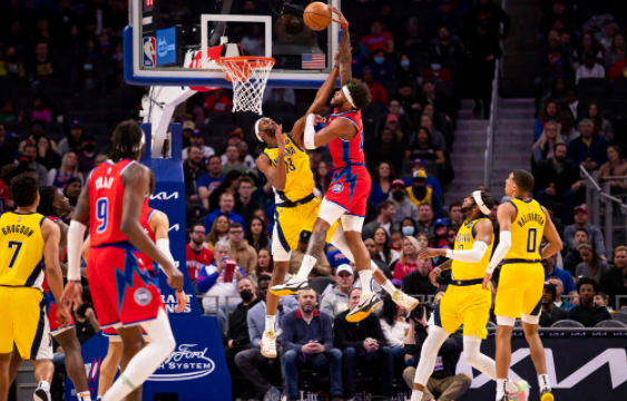 活塞111-106擒步行者获两连胜 状元郎砍20+9萨迪克-贝25分 活塞111-106擒步行者获两连胜 状元郎砍20+9萨迪克-贝25分