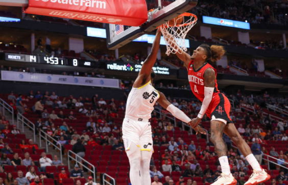 NBA-火箭主场114-108险胜爵士 杰伦-格林25分小波特26+10 NBA-火箭主场114-108险胜爵士 杰伦-格林25分小波特26+10