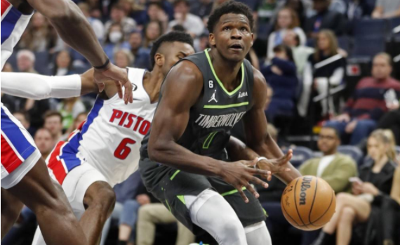 NBA-七人上双活塞力116-104克森林狼 博扬28分爱德华兹空砍30分 NBA-七人上双活塞力116-104克森林狼 博扬28分爱德华兹空砍30分