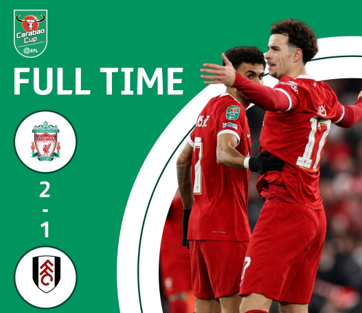 英联杯-利物浦2-1战胜富勒姆,琼斯远射破门,加克波反超 英联杯-利物浦2-1战胜富勒姆,琼斯远射破门,加克波反超