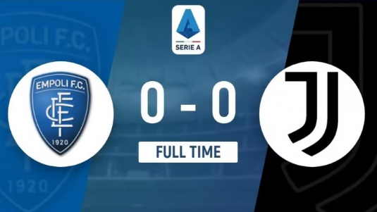 意甲-恩波利主场0-0尤文，加蒂头球被巴斯克斯神扑