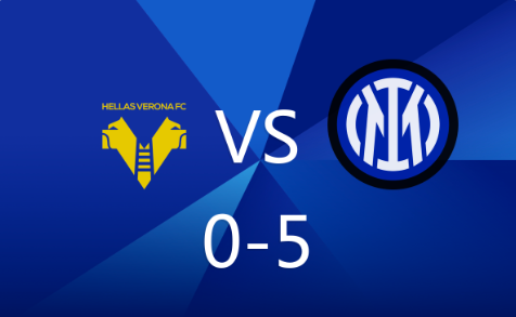 意甲-维罗纳0-5惨负国米，科雷亚、小图拉姆互相传射