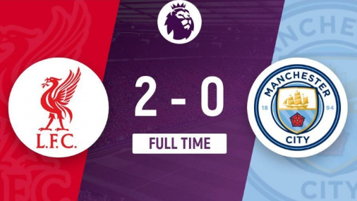 英超-利物浦2-0完胜曼城，萨拉赫传射，加克波破门