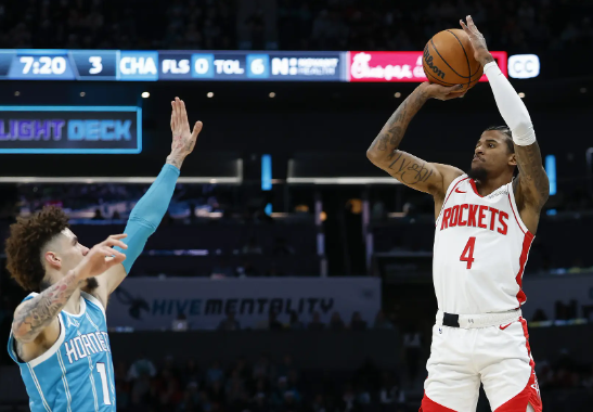 贾巴里21+11 阿门19+11 白魔17+7 三球23+8 火箭送黄蜂5连败