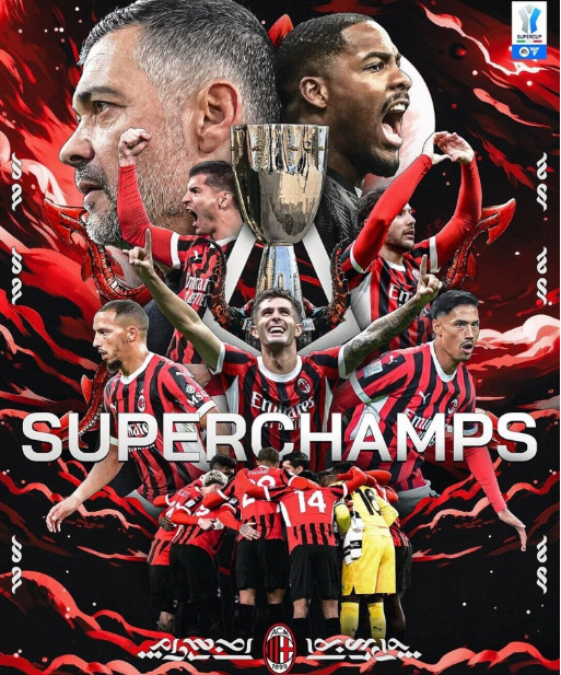 意超杯-AC米兰3-2绝杀国米 亚伯拉罕绝杀 孔塞桑执教首冠