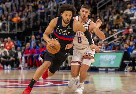 杜兰特&布克合砍71分 理查兹首秀21+11 CC20+11 太阳胜活塞