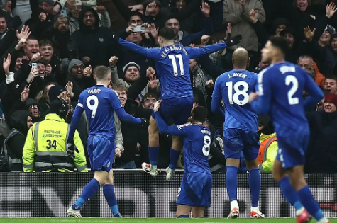 英超-热刺1-2不敌莱斯特城，瓦尔迪破门，汉努斯制胜