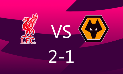 英超-利物浦2-1狼队，迪亚斯破僵，红军7分领跑