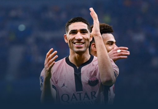 法甲-巴黎3-2里昂获各赛事八连胜 阿什拉夫双响 登贝莱建功