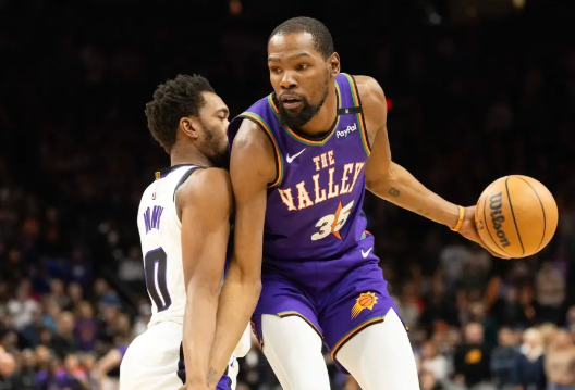 杜兰特22+6 布克22+13 小萨复出三双 太阳轻取国王