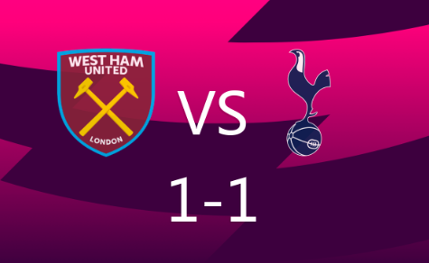 英超-西汉姆联1-1战平热刺，奥多贝尔建功，鲍恩扳平