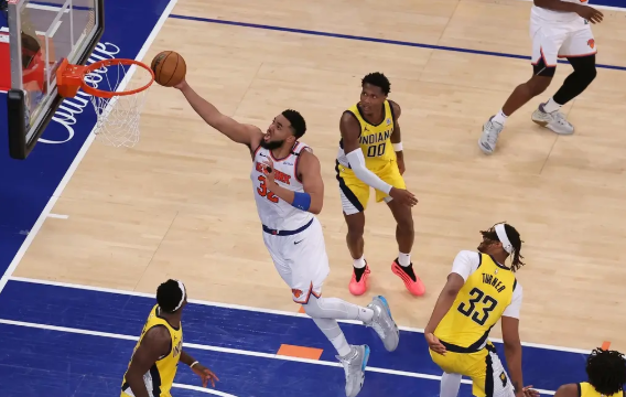 布伦森32分 唐斯24+13 哈利7投8分 尼克斯17分大胜2-3步行者